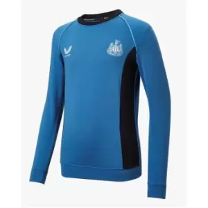 Castore Newcastle United Training Sweatshirt Junior - Blue