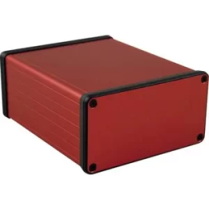 Hammond Electronics 1455N1201RD 1455N1201RD Treaded casing 120 x 103 x 53 Aluminium Red