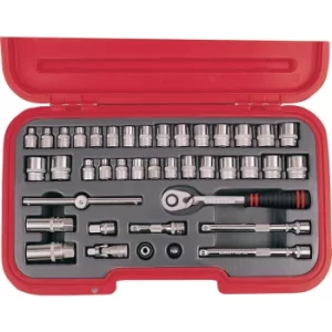 Metric/AF 40PC 3/8" Sq Dr Socket Set