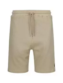 Luke 1977 Zip Pocket Sweat Shorts - Beige, Beige, Size XL, Men