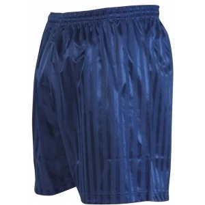 Precision Striped Continental Football Shorts 22-24" Navy Blue