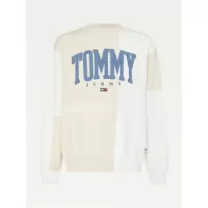 Tommy Jeans Tommy Jeans Collegiate Sweatshirt Mens - Beige