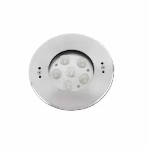 Edel LED Outdoor Recessed Spotlight Matt Nickel IP68