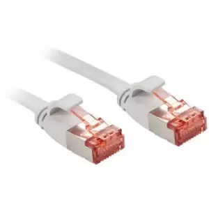 LINDY 47553 RJ45 Network cable, patch cable CAT 6 U/FTP 3m Grey
