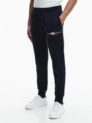 Tommy Hilfiger Lines Hilfiger Joggers, Desert Sky Size M Men