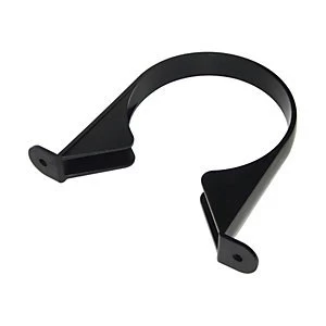 FloPlast SP82B Soil Pipe Clip - Black 110mm