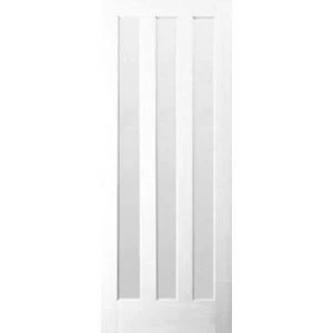 Vertical 3 panel Primed Internal Door H1981mm W762mm