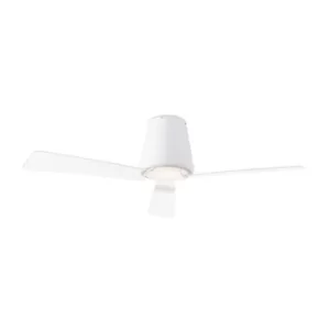 Garb LED Ceiling Fan White IP44