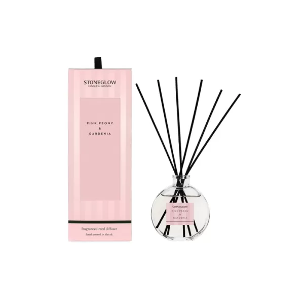 Stoneglow Pink Peony & Gardenia Modern Classics Pink Peony & Gardenia Reed Diffuser 120ml