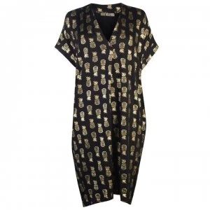 Biba Pineapple Tunic Dress - Black