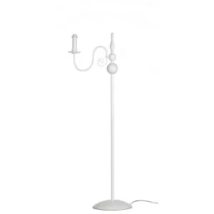 Linea Verdace Brugge Floor Lamp Glossy White