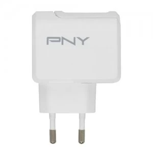 PNY P-AC-UF-WEU01-RB mobile device charger White Indoor