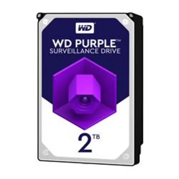 WD 2TB Purple 3.5 SATA 6Gbs 5400RPM 64MB Surveillance Drive WD20PURZ