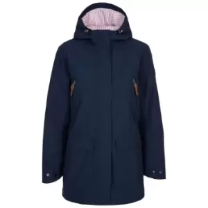 Trespass Womens/Ladies Brampton Waterproof Jacket (M) (Navy)