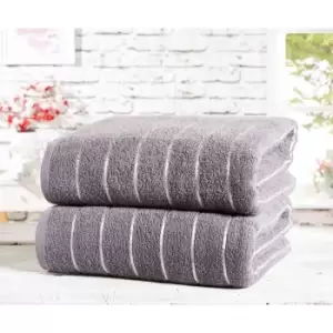 Rapport Home Furnishings Sandringham 450 gsm Towel Bale - 2 Piece - Charcoal