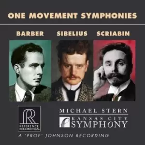 Barber/Sibelius/Scriabin One Movement Symphonies by Samuel Barber CD Album