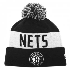 New Era NBA Team Bobble Hat - Brooklyn Nets