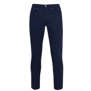 Gant Hayes Satin Trousers - Marine 410