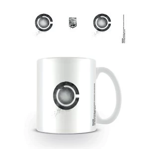 Justice League Movie - Cyborg Logo Drip Mug