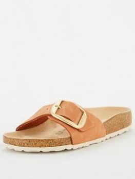 Birkenstock Madrid Big Buckle Flat Sandal - Brandy