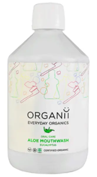 Organii Aloe Eucalyptus Mouthwash 500ml