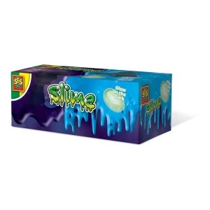 SES CREATIVE Slime Moonstone Glow-in-the-Dark Dual Set