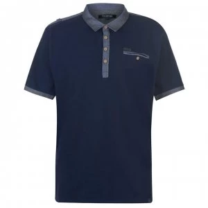 Firetrap Blackseal XL Poncho Polo Shirt - Navy