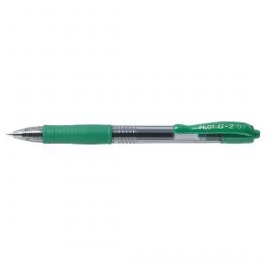 Pilot G207 Gel Retractable 0.7 Green Pack 12 31116PT