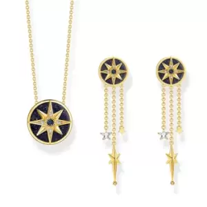 THOMAS SABO Gold Plated Magic Star Jewellery Set