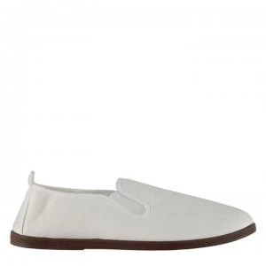 Slazenger Canvas Kung Pumps Mens - White