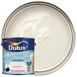 Dulux Easycare Bathroom Summer Linen Soft Sheen Emulsion Paint 2.5L