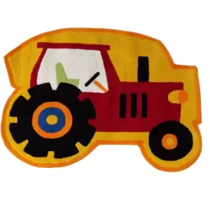 Premier Housewares Kids Tractor Rug