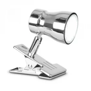 Clip-On Spotlight Lamp in Chrome