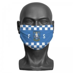 Personalised Sheffield Wednesday FC Initials Adult Face Mask