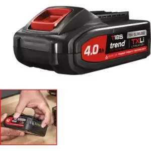 Trend T18S/BA4AM 18v Cordless TXLi Li-ion Battery 4ah 4ah