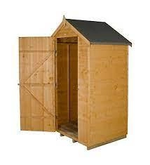 Mercia Garden Products Mercia 3 x 6ft Shiplap Windowless Apex Shed Wood