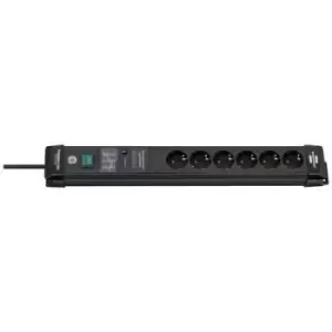 Brennenstuhl 1951160402 Surge protection power strip Black PG connector