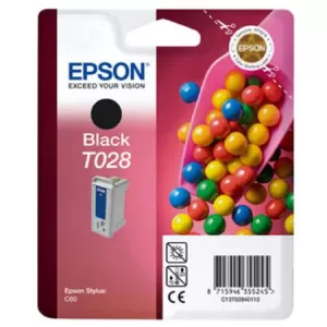 Epson Sweet T028 Black Ink Cartridge