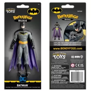 Noble Collection DC Comics Batman Mini Bendyfig 5.5 Inches