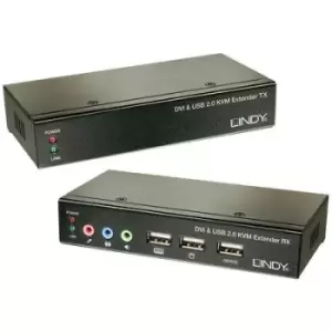 LINDY 39377 KVM extender DVI 1920 x 1200 Pixel