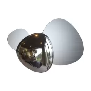 Jack-stone Modern Integrated LED Wall Lamp Nickel, 3000K