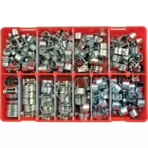 Assorted Zinc Plated Mini Clips (Nut & Bolt) 160PC