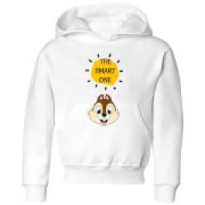 Disney Chip 'N' Dale The Smart One Kids Hoodie - White - 11-12 Years