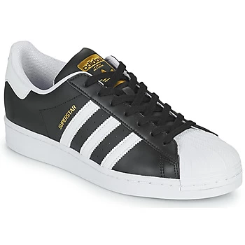 adidas SUPERSTAR womens Shoes Trainers in Black