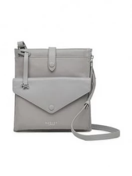 Radley Wilton Way Medium Slim Tab Cross Body Bag - Ash