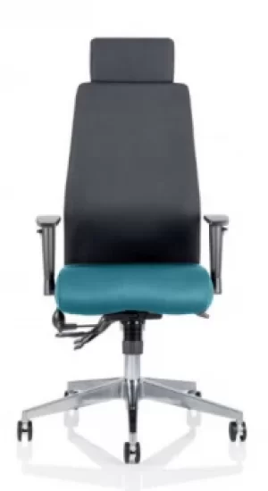 Onyx Bespoke Colour Seat With Headrest Teal