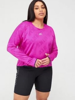 Nike Air Sweat Top (Curve) - Pink