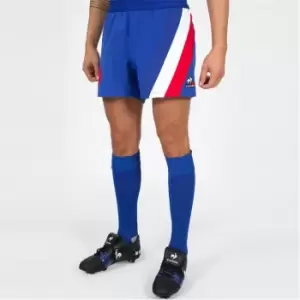 Le Coq Sportif France Home Rugby Shorts 2021 2022 - Blue