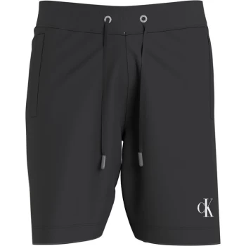 Calvin Klein Jeans Piping Track Shorts - Black BEH