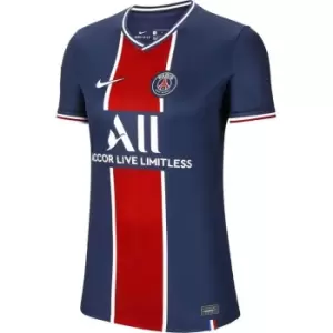 Nike Paris Saint Germain Home Shirt 2020 2021 Ladies - Blue